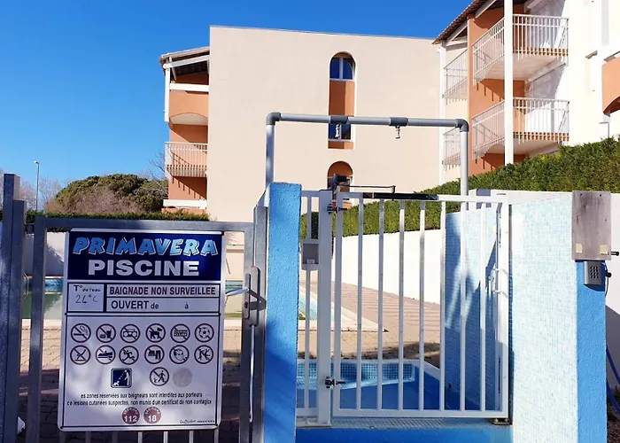 Primavera Agreable T2 Avec Piscine Richelieu Cap D'agde 阿格德